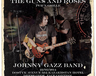 Четверг с Johnny Gazz Band в Guns & Roses