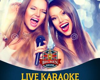 ​Live karaoke в Big Ben Bar​! 