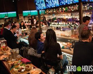 Yard House угощает пивом