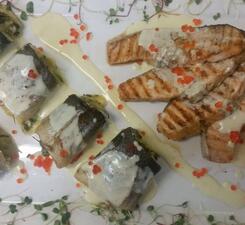 Подрумяненная сёмга