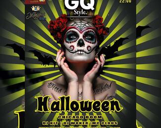 Halloween party в GQ Style Night Club