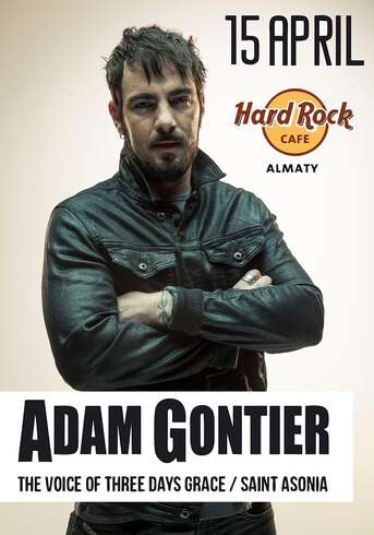Adam Gontier в Hard Rock Cafe