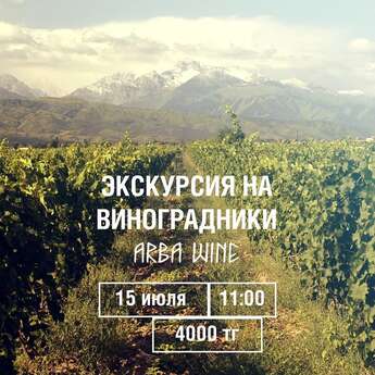 Экскурсия на виноградники 