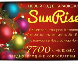 Новый год в караоке-клубе SunRise