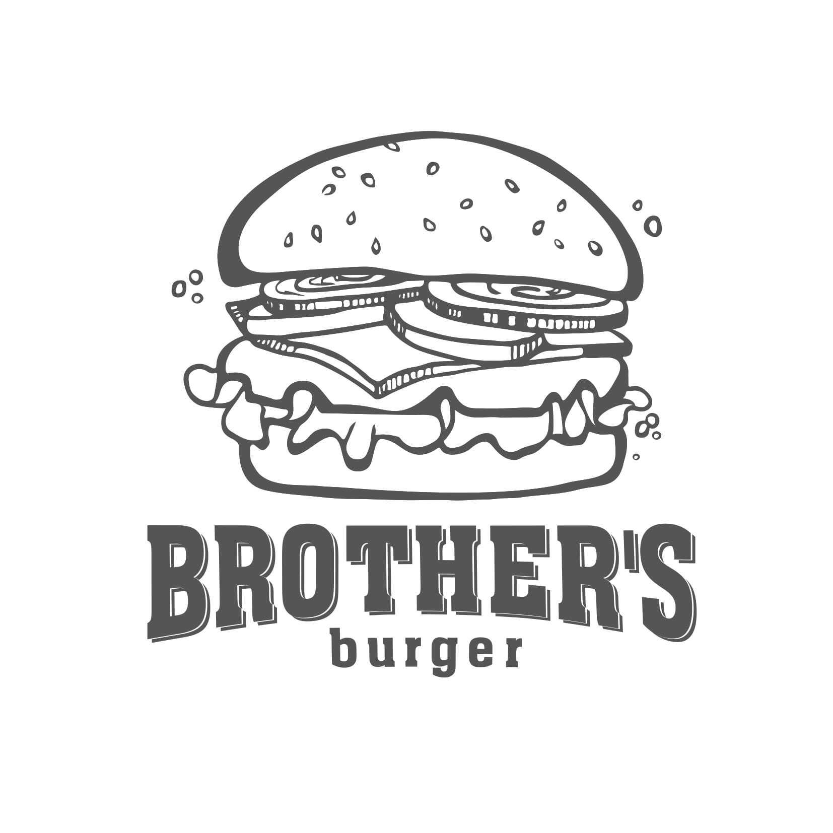 Логотипы бургеров