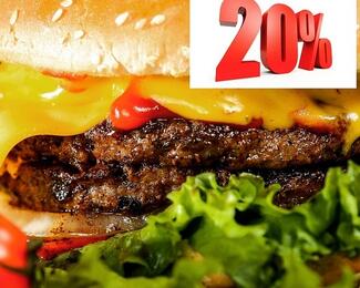 Вечером дешевле! Скидка 20% на бургеры в Brother’s burger