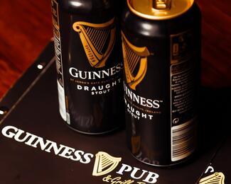 ​В GuinnessPub широкий выбор напитков на любой вкус!