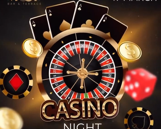 Интригующая ночь в стиле casino в Mood Bar & Terrace 