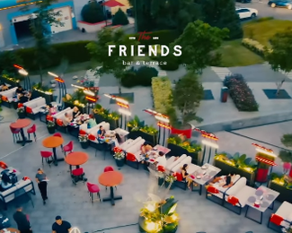 Летняя терраса — идеальная локация в Friends bar & terrace