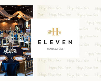 Изящный Новый год в Eleven Hotel & Hall