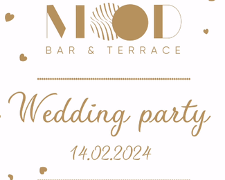Wedding party 14 февраля в Mood Bar & Terrace