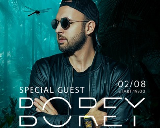 DJ Borey 2 августа в Dragonfly Izakaya 