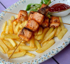 Шышлычки из семги