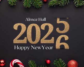 Полный вечер развлечений: новогодний корпоратив за 20 000 тенге в банкетном зале «Алмаз​» 